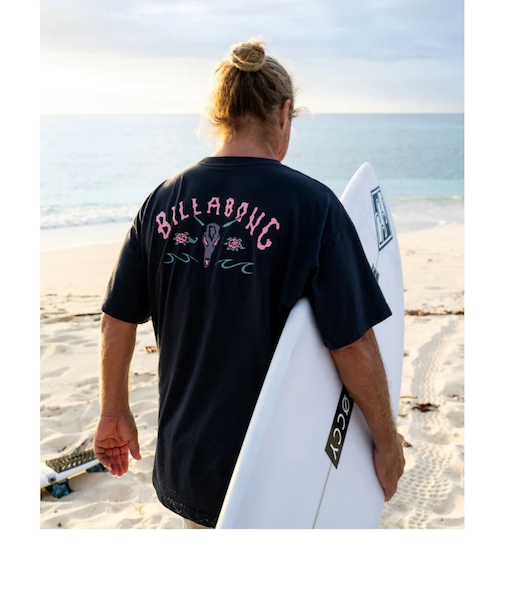 【OUTLET】BILLABONG メンズ 【OCCY】 RAGING BULL Tシャツ【OVER FIT】 【2025年夏モデル】