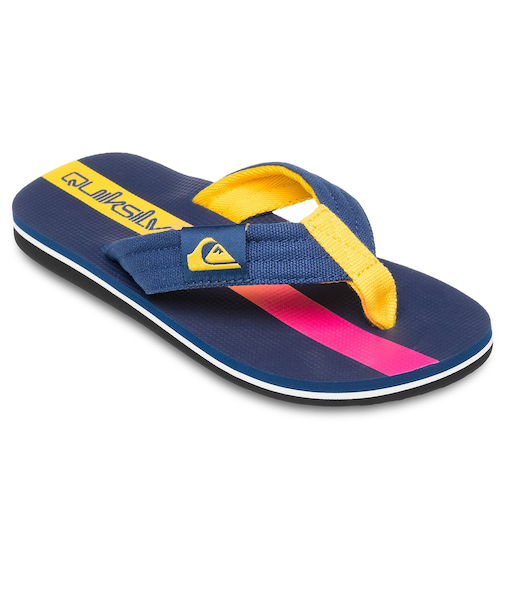 【OUTLET】Quiksilver MOLOKAI LAYBACK II YOUTH キッズ サンダル