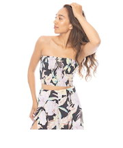 【OUTLET】BILLABONG レディース 【SUN SPELL】 KEEP IT SIMPLE SS WVN チューブトップ【2025年春夏モデル】