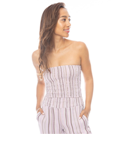 【OUTLET】BILLABONG レディース 【SUN SPELL】 KEEP IT SIMPLE SS WVN チューブトップ【2025年春夏モデル】