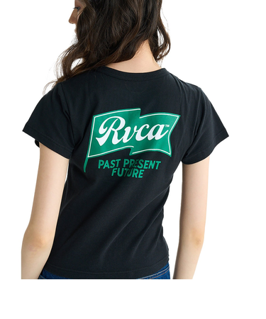 【OUTLET】RVCA レディース ONSHORE BABY HENRY ST Tシャツ 【2025年夏モデル】