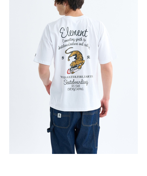 【OUTLET】【直営店限定】ELEMENT メンズ TIGER SS Tシャツ 【2025年春夏モデル】