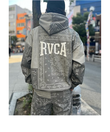 【RVCA ルーカ公式通販】ルーカ (RVCA)【OUTLET】RVCA メンズ WRWB HD パーカー GBD 【2024年冬モデル】