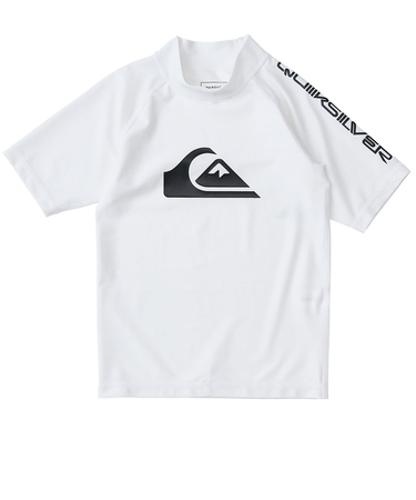 【OUTLET】Quiksilver ALL TIME SR YOUTH キッズ ラッシュガード