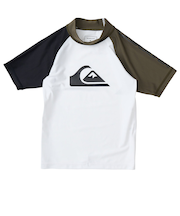 【OUTLET】Quiksilver ALL TIME SR YOUTH キッズ ラッシュガード