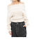 【OUTLET】RVCA レディース RVCA OFF SHOULDER KNIT セーター CLO 【2024年冬モデル】