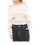 【OUTLET】RVCA レディース RVCA OFF SHOULDER KNIT セーター CLO 【2024年冬モデル】