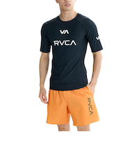 【OUTLET】RVCA SPORT メンズ 【VA SPORT】 VA RVCA RASH SS ラッシュガード 【2025年夏モデル】