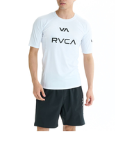 【OUTLET】RVCA SPORT メンズ 【VA SPORT】 VA RVCA RASH SS ラッシュガード 【2025年夏モデル】