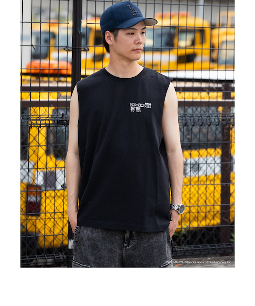 【OUTLET】【DC SHOES | PAC-MAN】DC Shoes 25 PM PLAYTIME SL メンズ ノースリーブシャツ