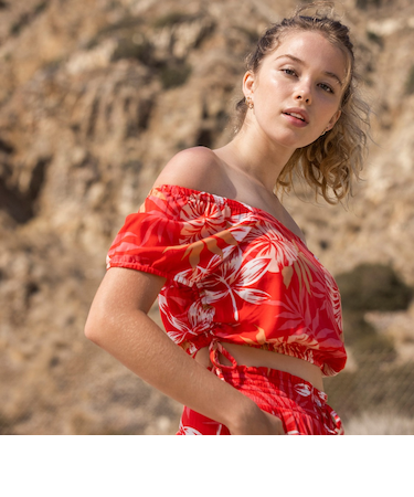 【ROXY ロキシー 公式通販】ロキシー（ROXY）【OUTLET】Roxy DEAR AMOR パフスリーブ トップ