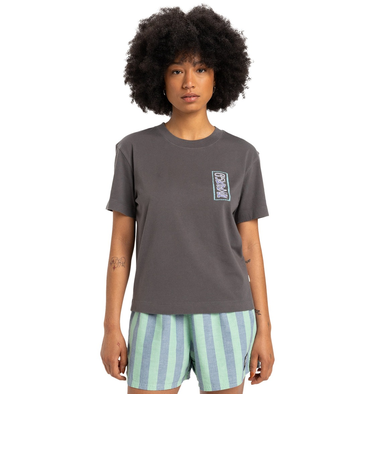 【OUTLET】【オンラインストア・直営店限定】Quiksilver STANDARD SS TEE ウィメンズ Tシャツ