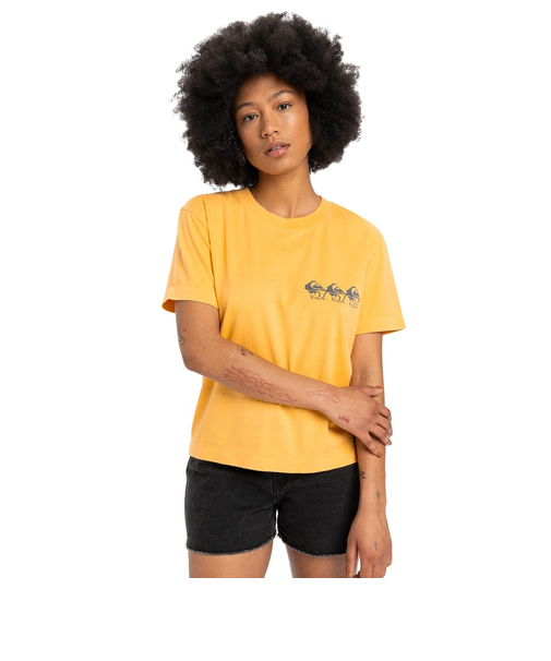 【OUTLET】【オンラインストア・直営店限定】Quiksilver STANDARD SS TEE ウィメンズ Tシャツ