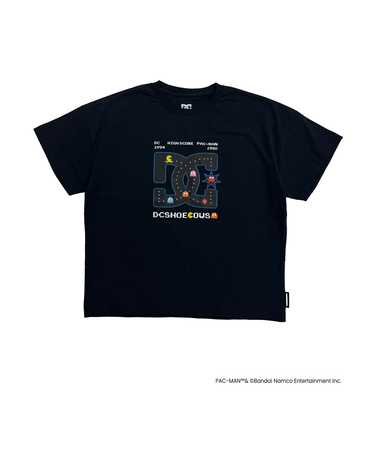 【OUTLET】【DC SHOES | PAC-MAN】DC Shoes 25 KD PM STAR SS キッズ Tシャツ