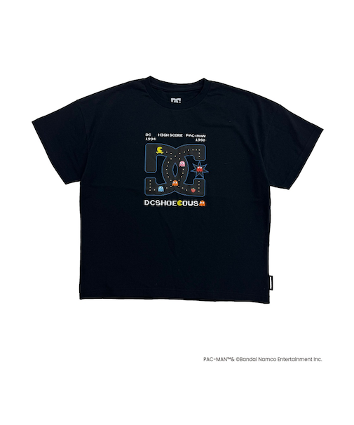 【OUTLET】【DC SHOES | PAC-MAN】DC Shoes 25 KD PM STAR SS キッズ Tシャツ