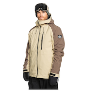 【OUTLET】Quiksilver MISSION BLOCK JK スノージャケット スノボウェア スキーウェア メンズ