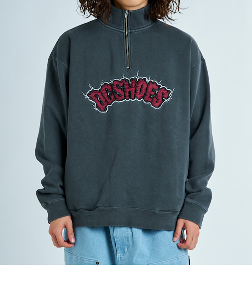 【DC ディーシー公式通販】ディーシー (DC SHOES)【OUTLET】DC Shoes 24 FIRELOGO HALF ZIP PULLOVER