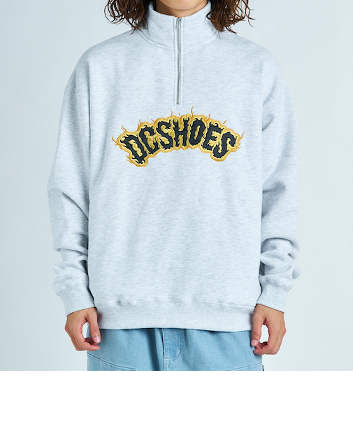 【DC ディーシー公式通販】ディーシー (DC SHOES)【OUTLET】DC Shoes 24 FIRELOGO HALF ZIP PULLOVER