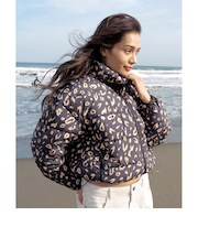 【OUTLET】BILLABONG レディース STAND COLLAR PUFF JA ジャケット OFB 【2024年秋冬モデル】