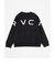 【RVCA ルーカ公式通販】ルーカ （RVCA）【OUTLET】RVCA キッズ FAKE RVCA CR トレーナー BLK 【2024年秋冬モデル】