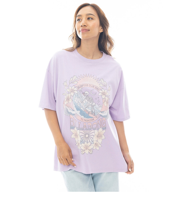 【OUTLET】BILLABONG レディース GRAPHIC PRINT LOOSE Tシャツ 【LOOSE FIT】【2025年春夏モデル】