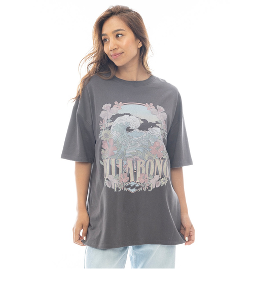 【OUTLET】BILLABONG レディース GRAPHIC PRINT LOOSE Tシャツ 【LOOSE FIT】【2025年春夏モデル】