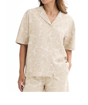 【OUTLET】BILLABONG レディース 【CHILLWEAR】 POLY LINEN SS SHIRTS 半袖シャツ 【2025年夏モデル】