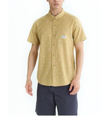 【OUTLET】RVCA メンズ 【EXOTICA】 EXOTICA SEERSUCKER SS 半袖シャツ 【2025年夏モデル】