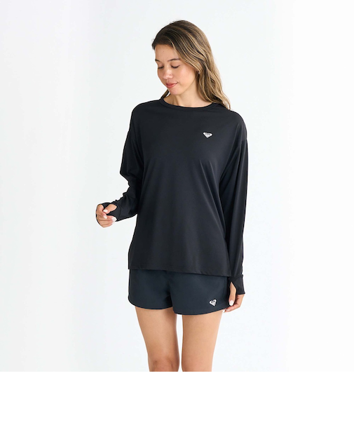 【ROXY ロキシー 公式通販】ロキシー(ROXY)【OUTLET】Roxy HISTORICAL LOGO L/S ウィメンズ ラッシュガード