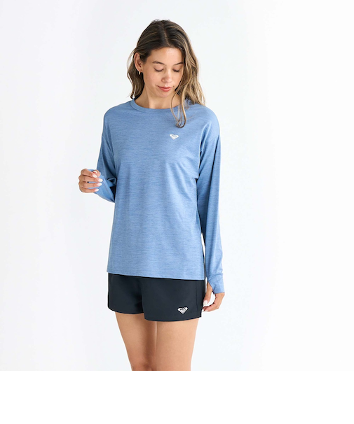 【ROXY ロキシー 公式通販】ロキシー（ROXY）【OUTLET】Roxy HISTORICAL LOGO L/S ウィメンズ ラッシュガード