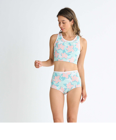 【ROXY ロキシー 公式通販】ロキシー(ROXY)【OUTLET】Roxy 1.0 RISE TOP FLATLOCK ウィメンズ スイムトップス