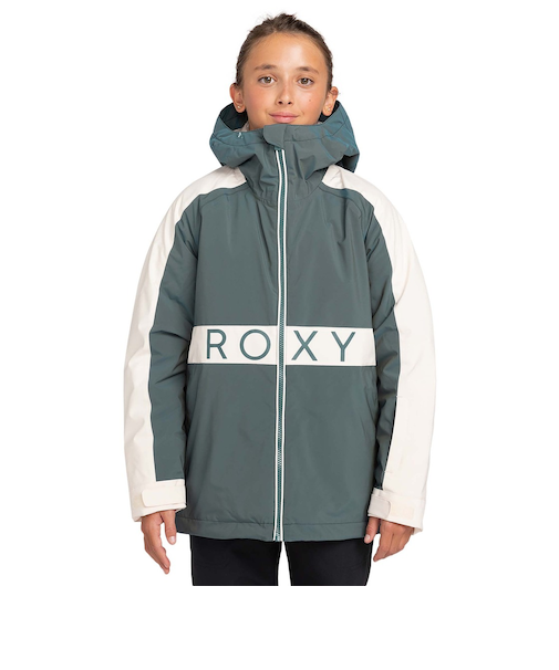 【OUTLET】【REGULAR FIT】 (130-150cm向け)10K  Roxy キッズ SNOWMIST GIRL JK スノージャケット