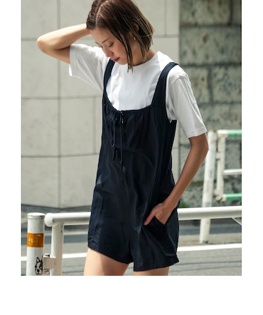 【RVCA ルーカ公式通販】ルーカ （RVCA）【OUTLET】RVCA レディース OLIVER ROMPER ワンピース 【2025年夏モデル】
