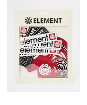 【OUTLET】ELEMENT メンズ PERMANENT STICKER PA ステッカー NMS0 【2024年秋冬モデル】