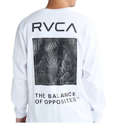 【RVCA ルーカ公式通販】ルーカ （RVCA）【OUTLET】RVCA メンズ PALM BOX LT ロンＴ 【2025年春夏モデル】