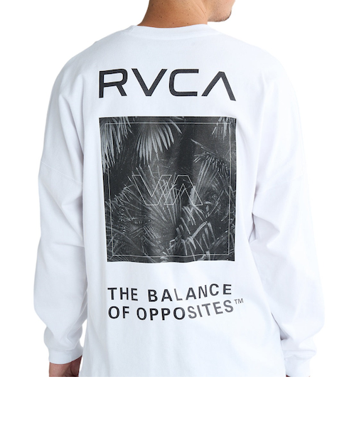 【RVCA ルーカ公式通販】ルーカ （RVCA）【OUTLET】RVCA メンズ PALM BOX LT ロンＴ 【2025年春夏モデル】