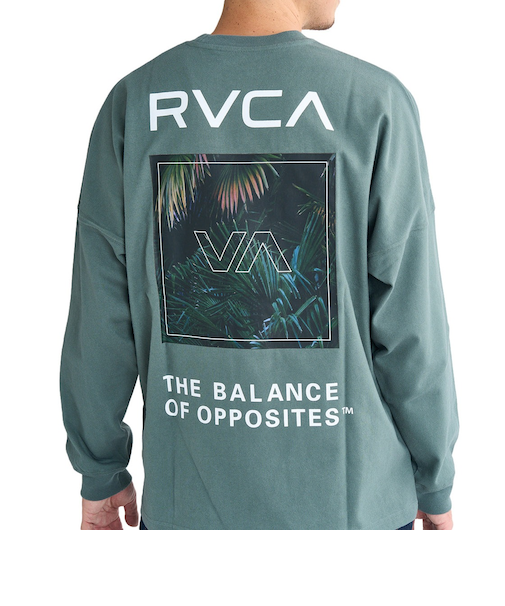 【RVCA ルーカ公式通販】ルーカ （RVCA）【OUTLET】RVCA メンズ PALM BOX LT ロンＴ 【2025年春夏モデル】