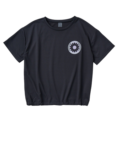 【OUTLET】Roxy MINI WILD FLOWER キッズ 半袖ラッシュガード スキンケアラッシュガード 近赤外線