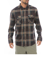 【RVCA ルーカ公式通販】ルーカ （RVCA）【OUTLET】RVCA メンズ VACANCY LS 長袖シャツ CHO 【2024年秋冬モデル】