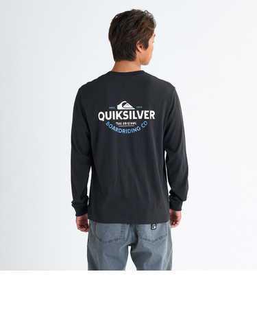 【OUTLET】Quiksilver TYPED OUT LT メンズ ロンT 長袖tシャツ