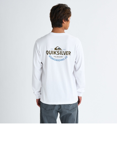 【OUTLET】Quiksilver TYPED OUT LT メンズ ロンT 長袖tシャツ