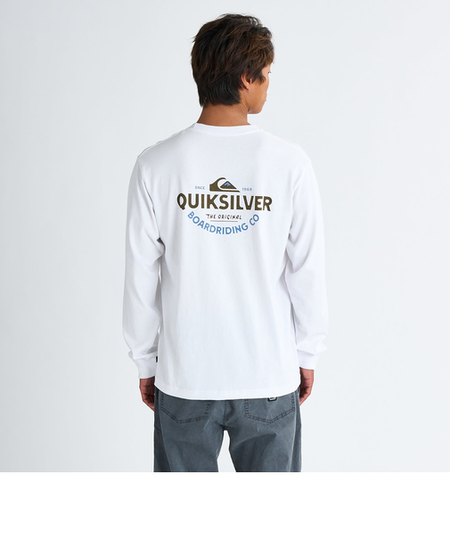 【OUTLET】Quiksilver TYPED OUT LT メンズ ロンT 長袖tシャツ
