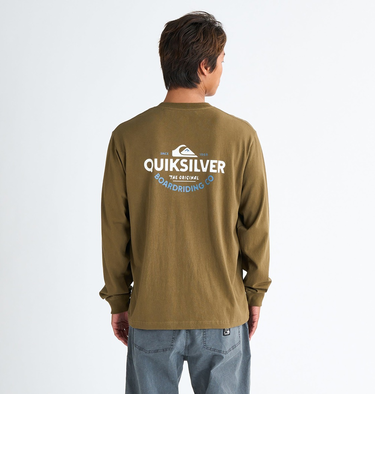 【OUTLET】Quiksilver TYPED OUT LT メンズ ロンT 長袖tシャツ