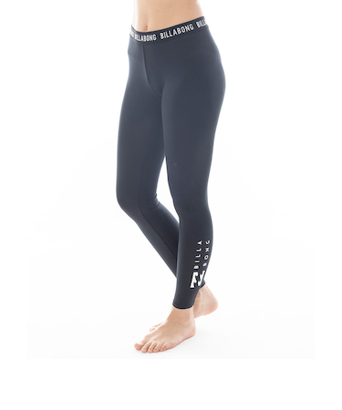【OUTLET】BILLABONG レディース LOGO BAND UV LEGGINGS ラッシュレギンス 【2025年春夏モデル】