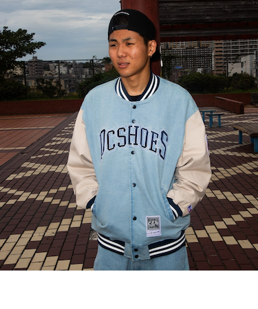 【OUTLET】DC Shoes 25 VARSITY JACKET メンズ アウター スタジアムジャケット