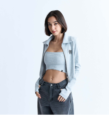 【ROXY ロキシー 公式通販】ロキシー（ROXY）【OUTLET】Roxy BEAR HUG ダブルジップカーディガン キャミソールセット