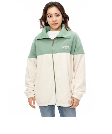 【OUTLET】BILLABONG レディース POLA FLEECE リバーシブル ジャケット GPE0【2024年秋冬モデル】