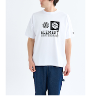【OUTLET】【直営店限定】【吸水速乾＆ヘビーオンス】ELEMENT メンズ TO THE PEACE SS Tシャツ 【2025年春夏モデル】