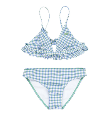 【ROXY ロキシー 公式通販】ロキシー(ROXY)【OUTLET】Roxy GINGHAM RG TRI SET キッズ ビキニセット