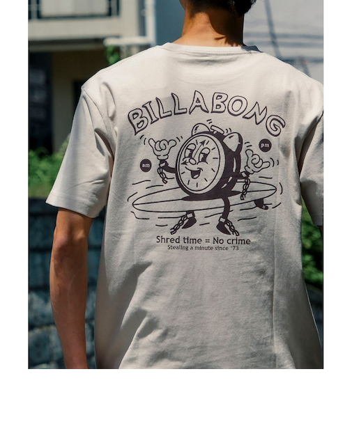 【OUTLET】BILLABONG メンズ TIME Tシャツ 【REGULAR FIT】 【2025年夏モデル】
